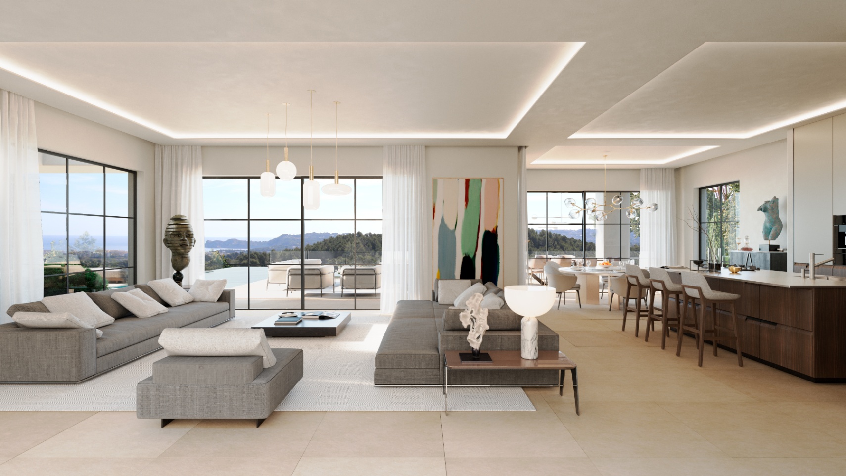 Stunning New Build Villa in Javea Sea Views