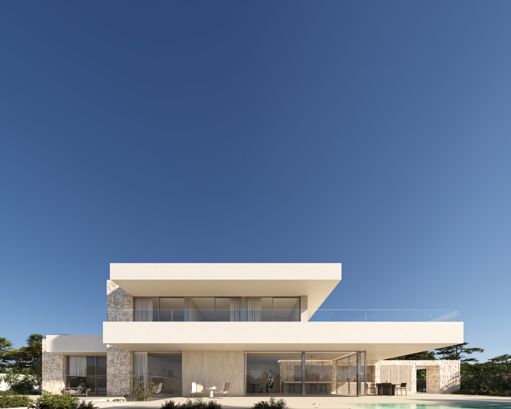 Preciosa Villa de lujo moderna en Moraira a 300m de la playa