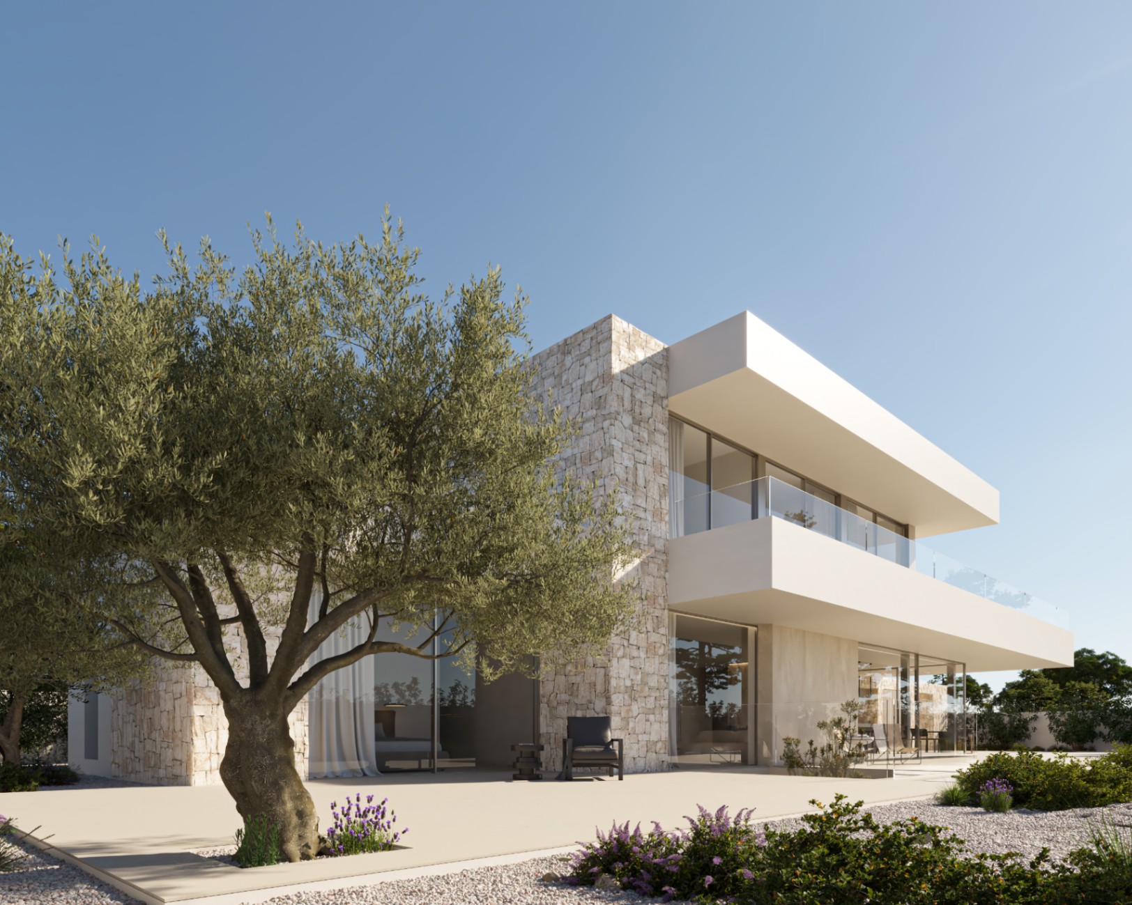 Villa de luxe moderne à Moraira à 300m de la plage