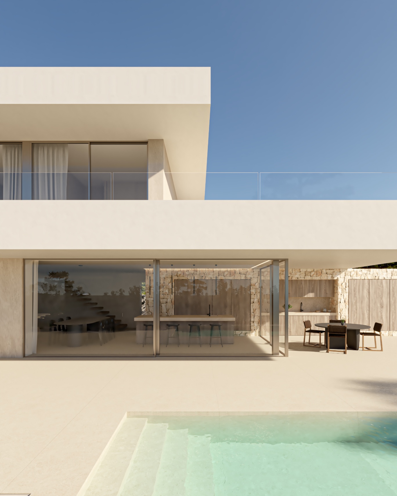 Modern Luxury Villa in Moraira 300m to the beach