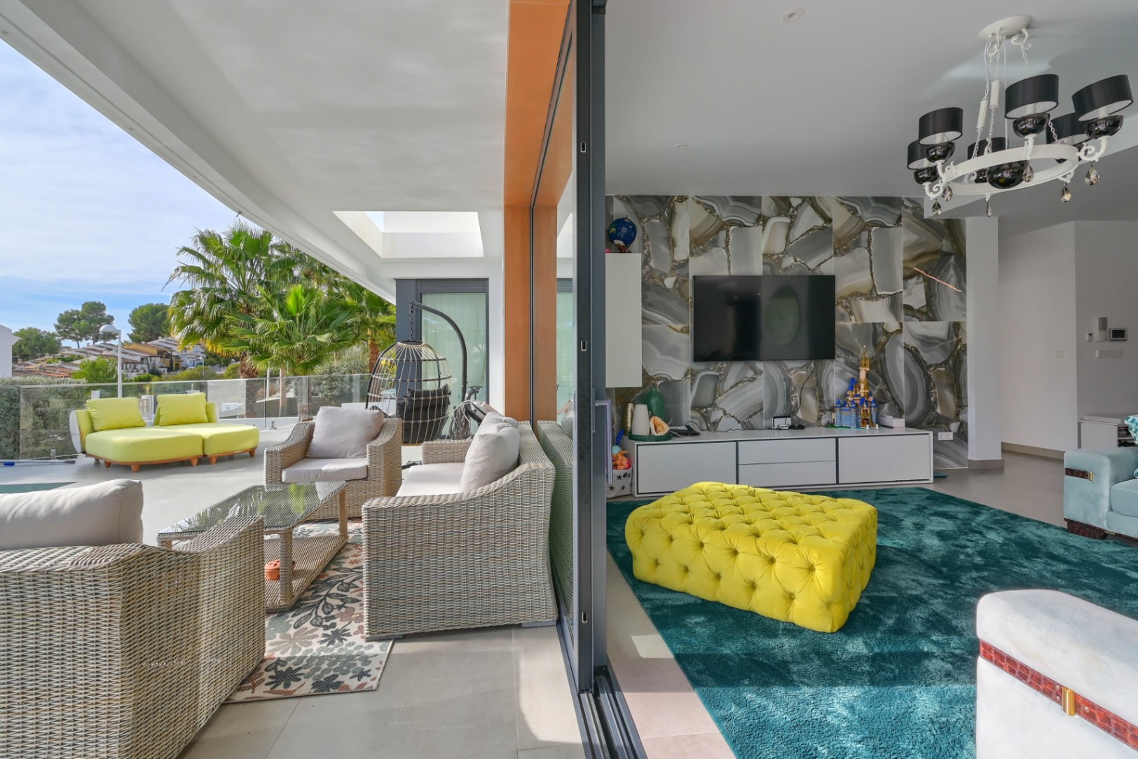 Impresionante Villa Moderna en Moraira lista para entrar a vivir
