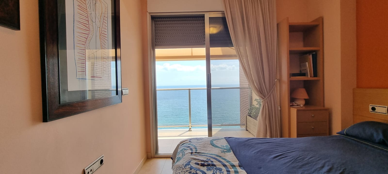 Appartement en première ligne avec vue sur la mer à Calpe