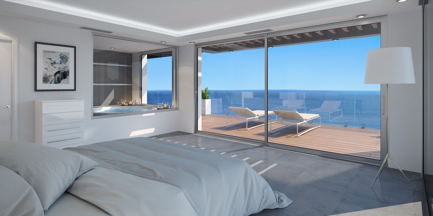 Villa Ultra Moderne de luxueuse en première ligne de mer à Javea