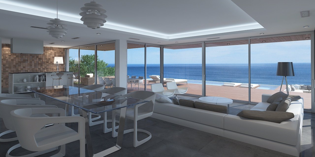 Villa Ultra Moderne de luxueuse en première ligne de mer à Javea