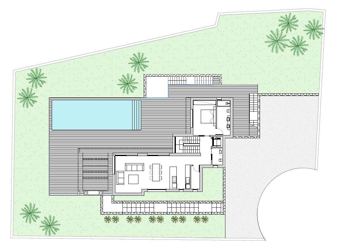Ultra moderne villa met zeezicht in Javea