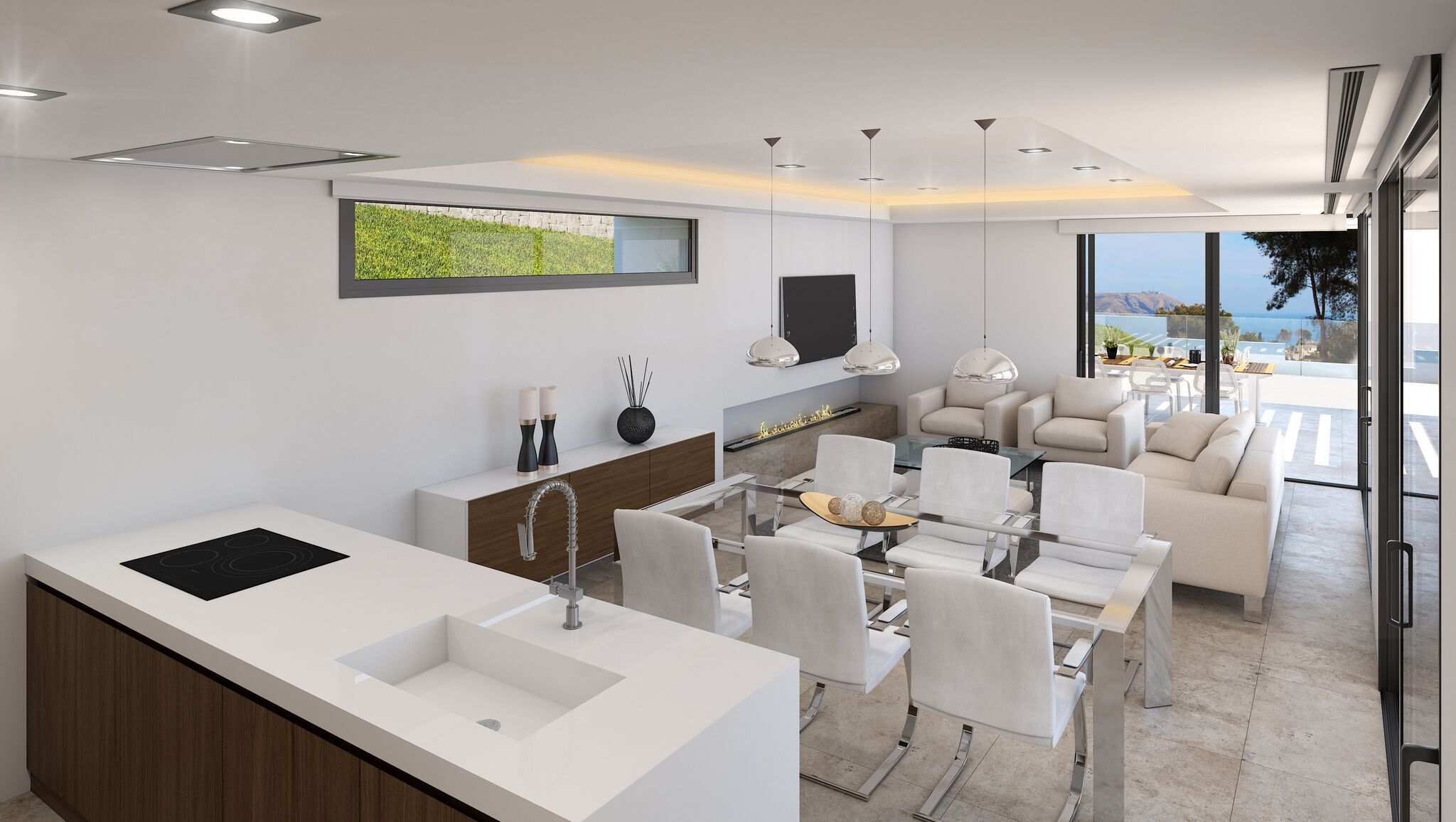Villa ultra moderne avec vue sur la mer à Javea