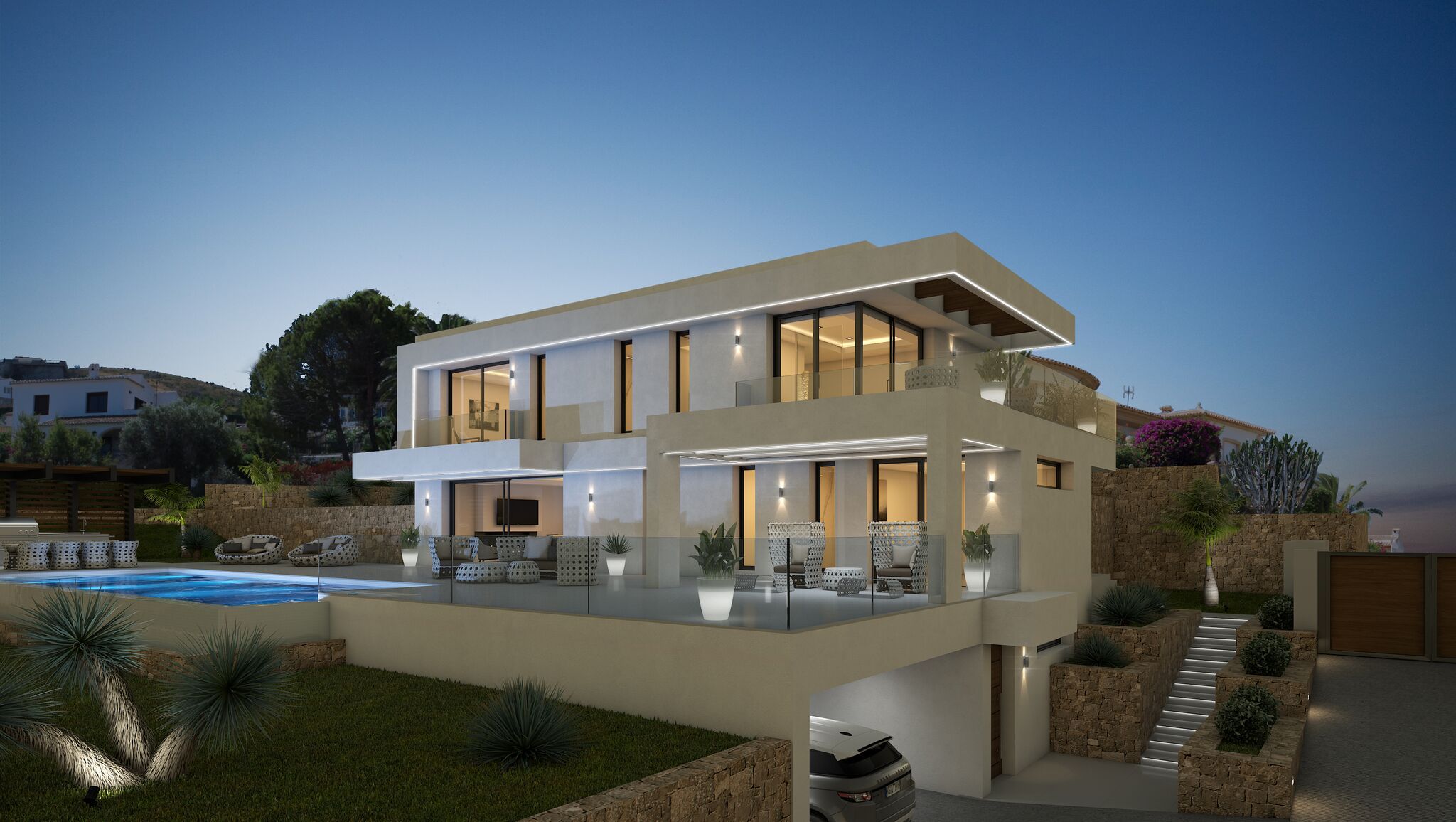 Unique Modern Villa With Sea Views In Javea