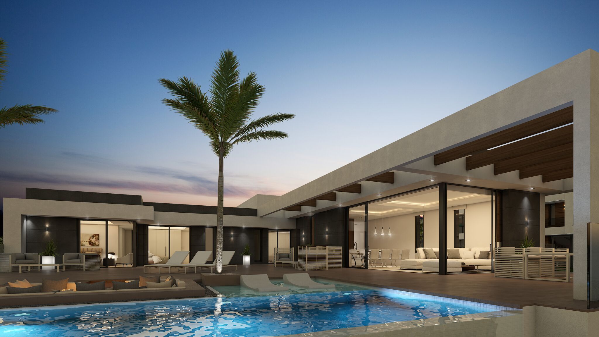 Ultra moderne villa avec vue sur la mer à Javea