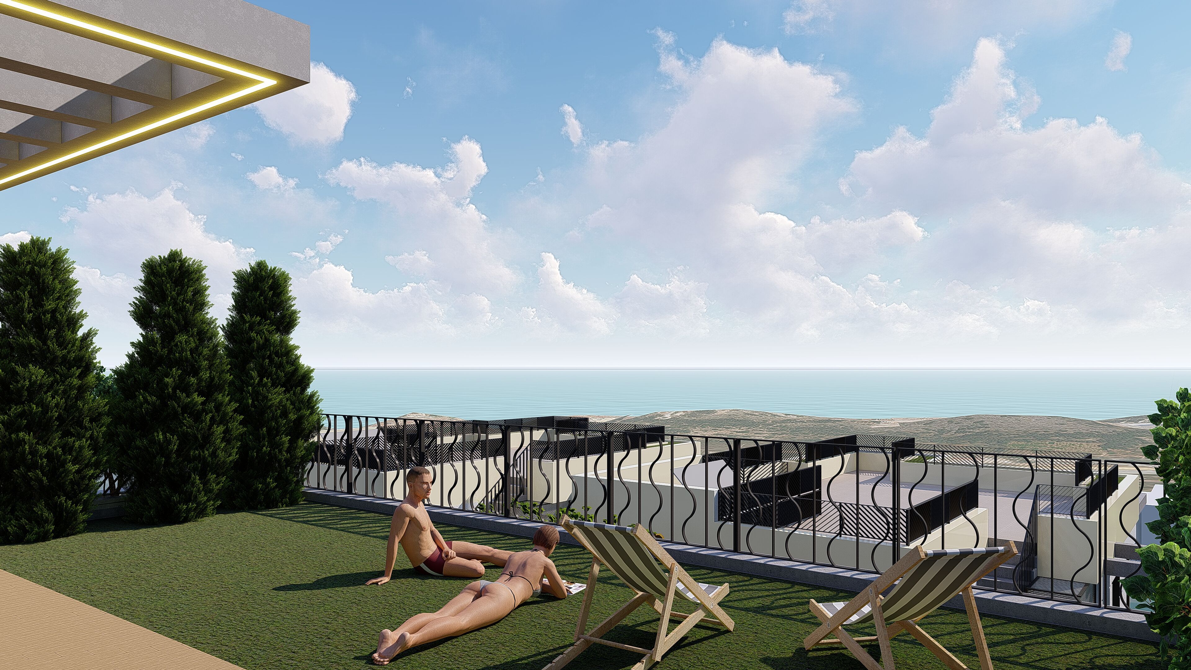 Nouvelle villa de construction à Polop avec vue panoramique sur la mer