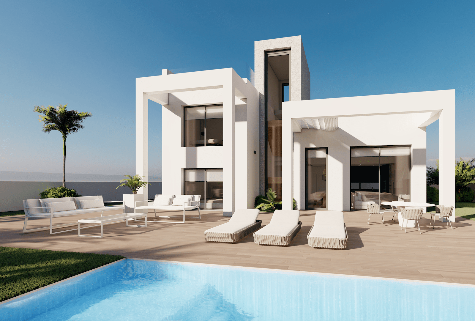 Nouvelle construction moderne Villas Finestrat-Benidorm