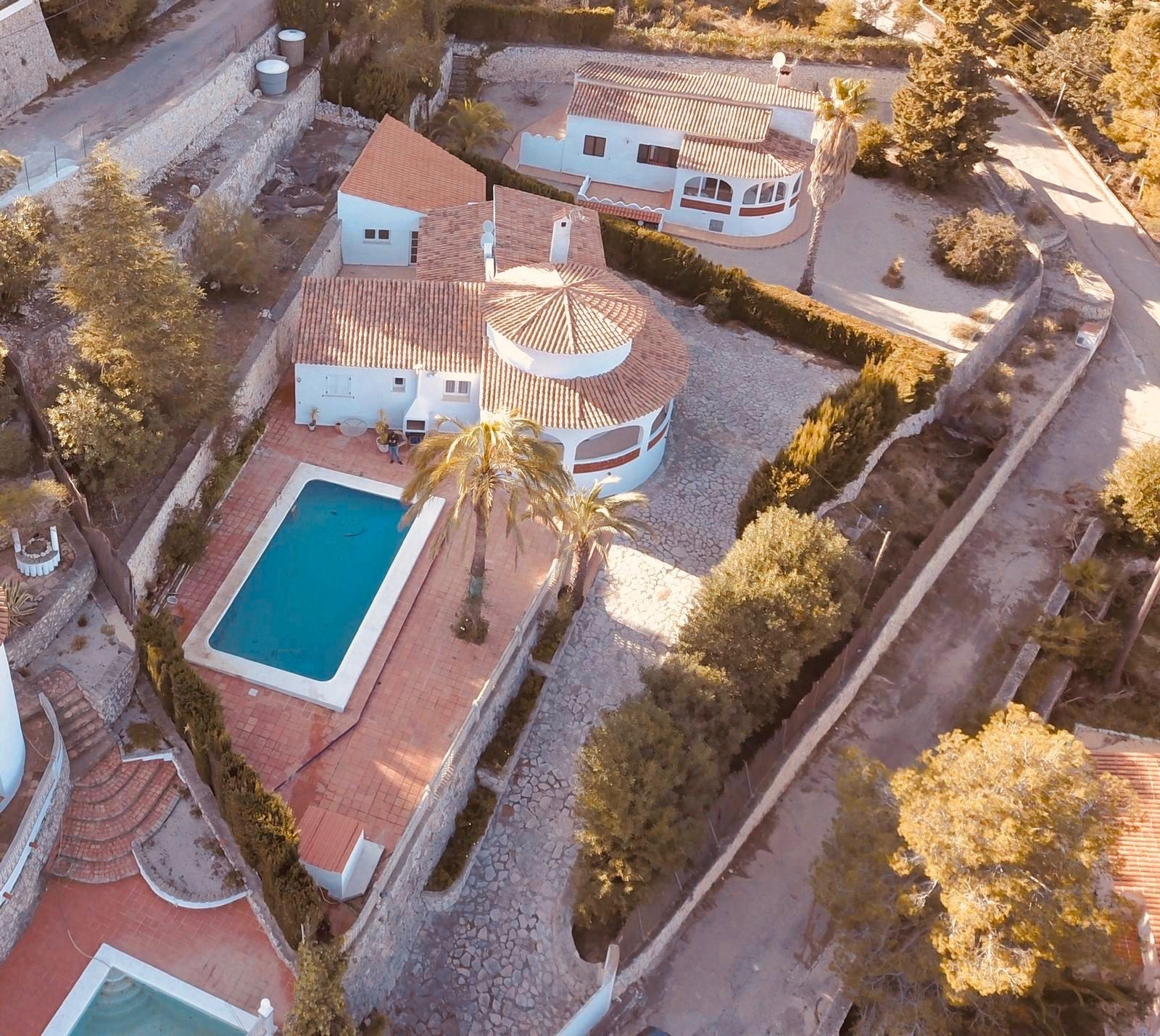Villa confortable avec vue sur la mer près de Oliva