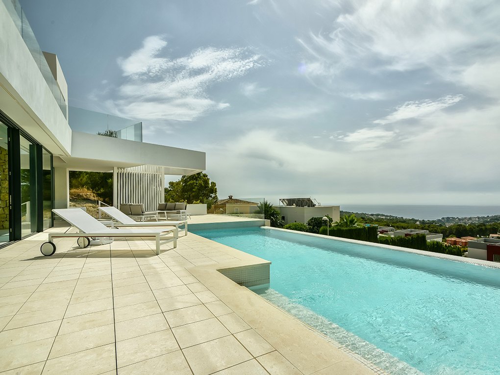 Luxe villa met uitzicht op zee Calpe