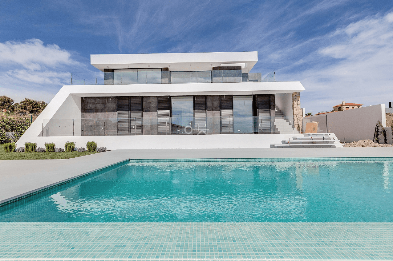 Villa moderna con vistas al mar Moraira