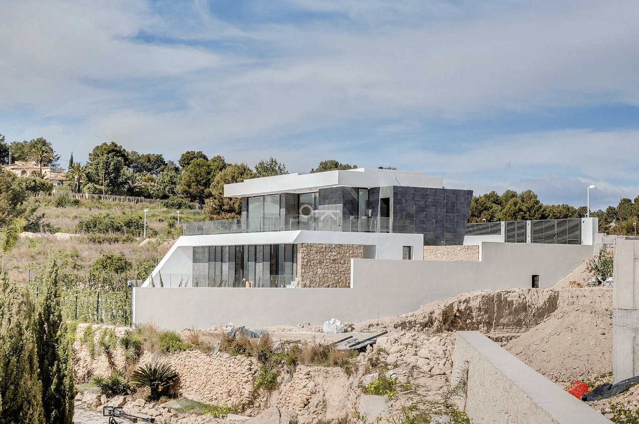 Moderne Villa mit Meerblick Moraira