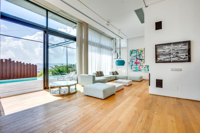 Luxury Modern Villa in Ibiza Cap Martinet with sea views