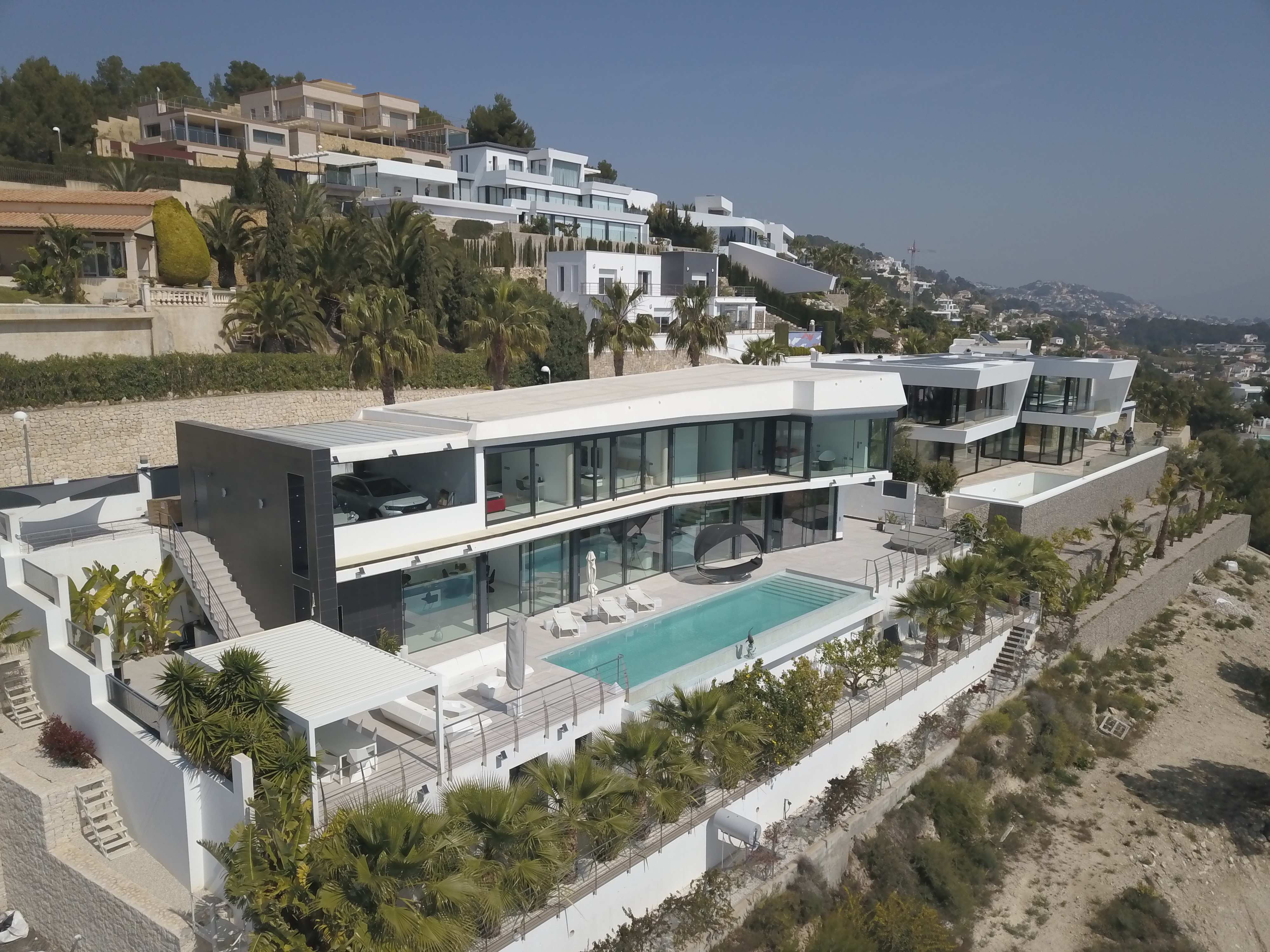 Unique Modern villa with panoramic sea views