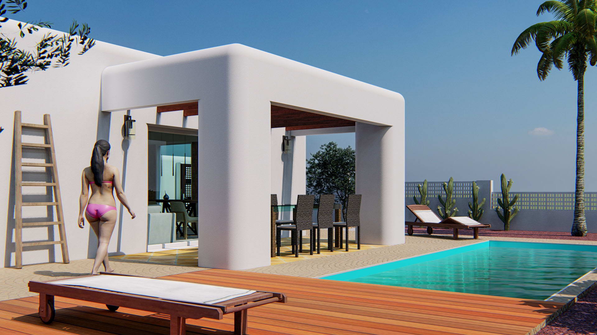 Nouvelle villa moderne de style Ibiza - Alfaz Pi