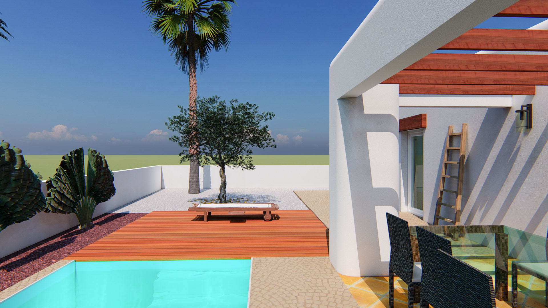 Nueva Villa de estilo moderno de Ibiza - Alfaz Pi