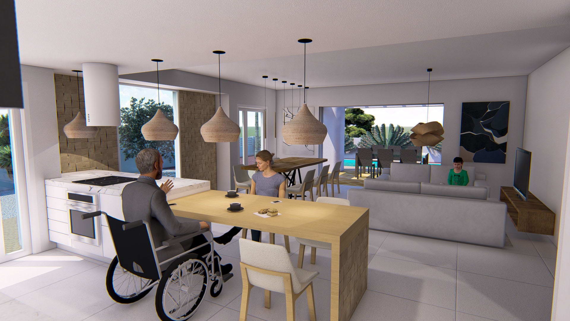 Nueva Villa de estilo moderno de Ibiza - Alfaz Pi