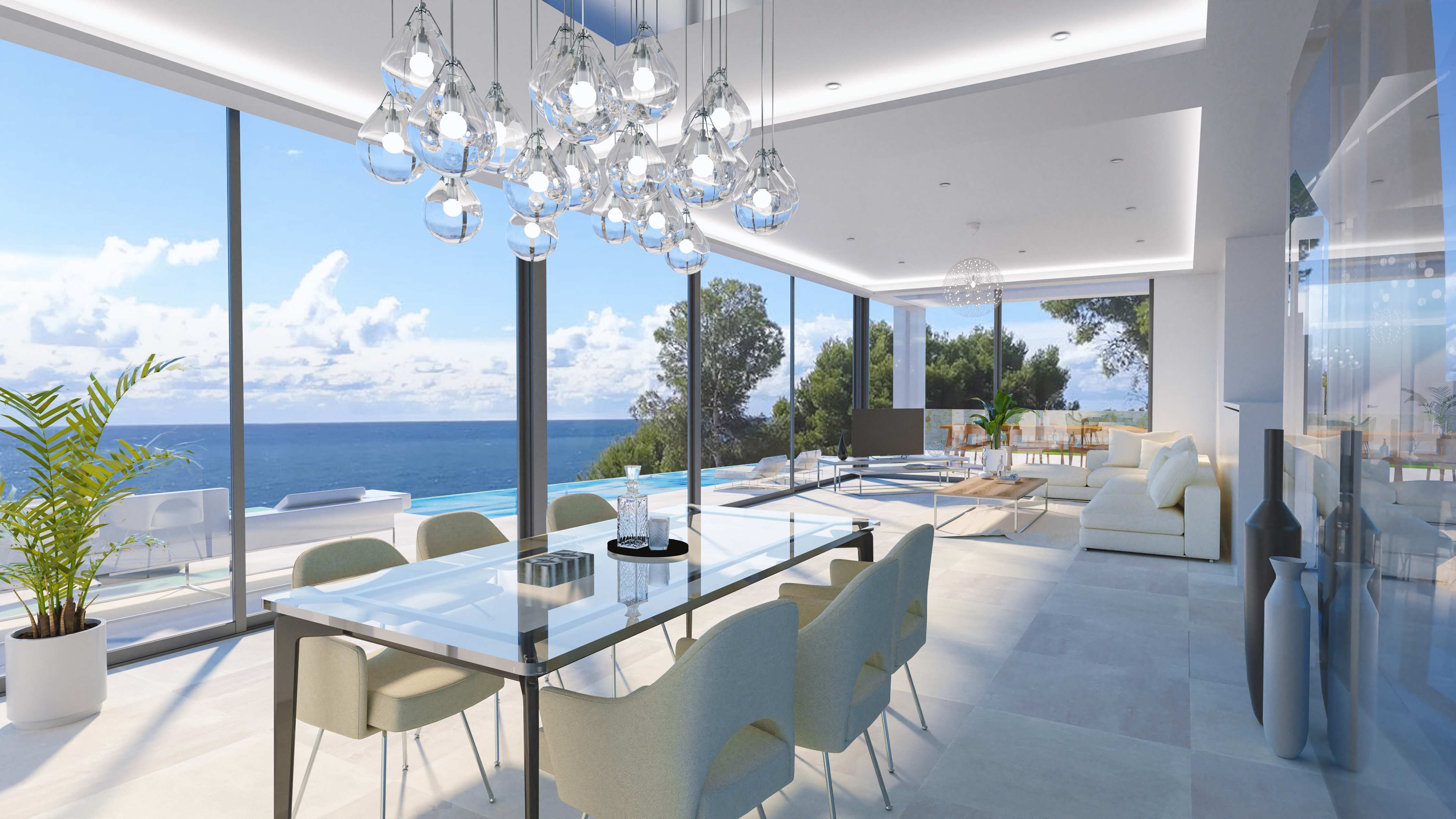 Villa luxueuse, moderne, première ligne, Benissa Costa