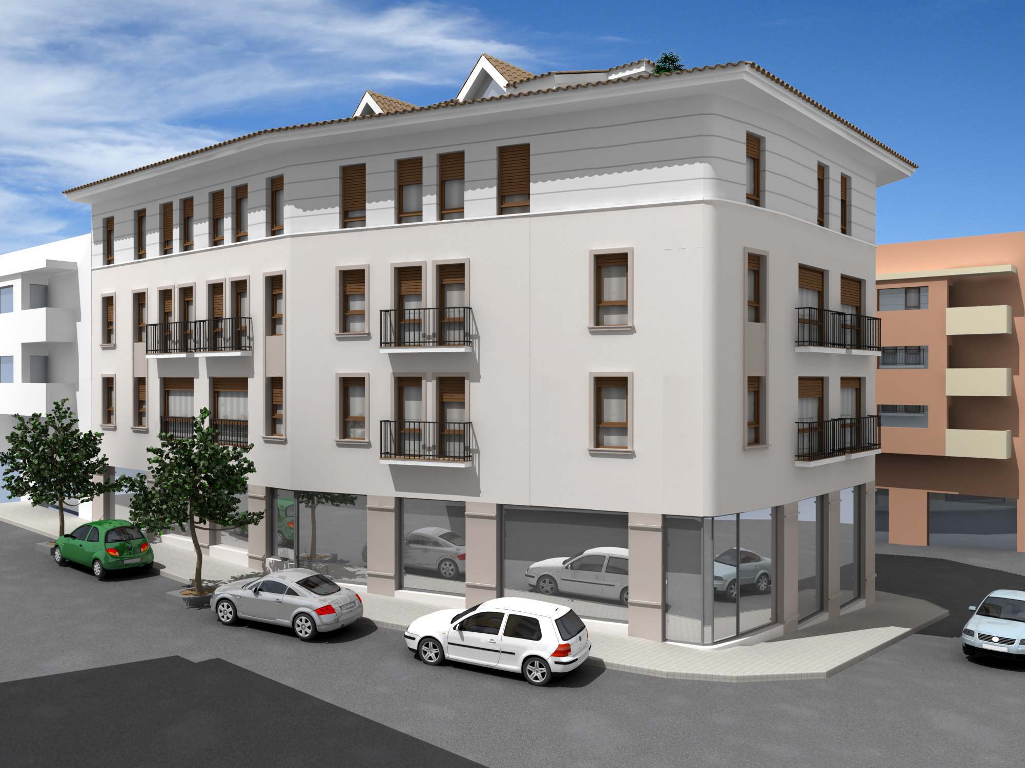 Neue moderne Wohnungen - Zentrum von Moraira