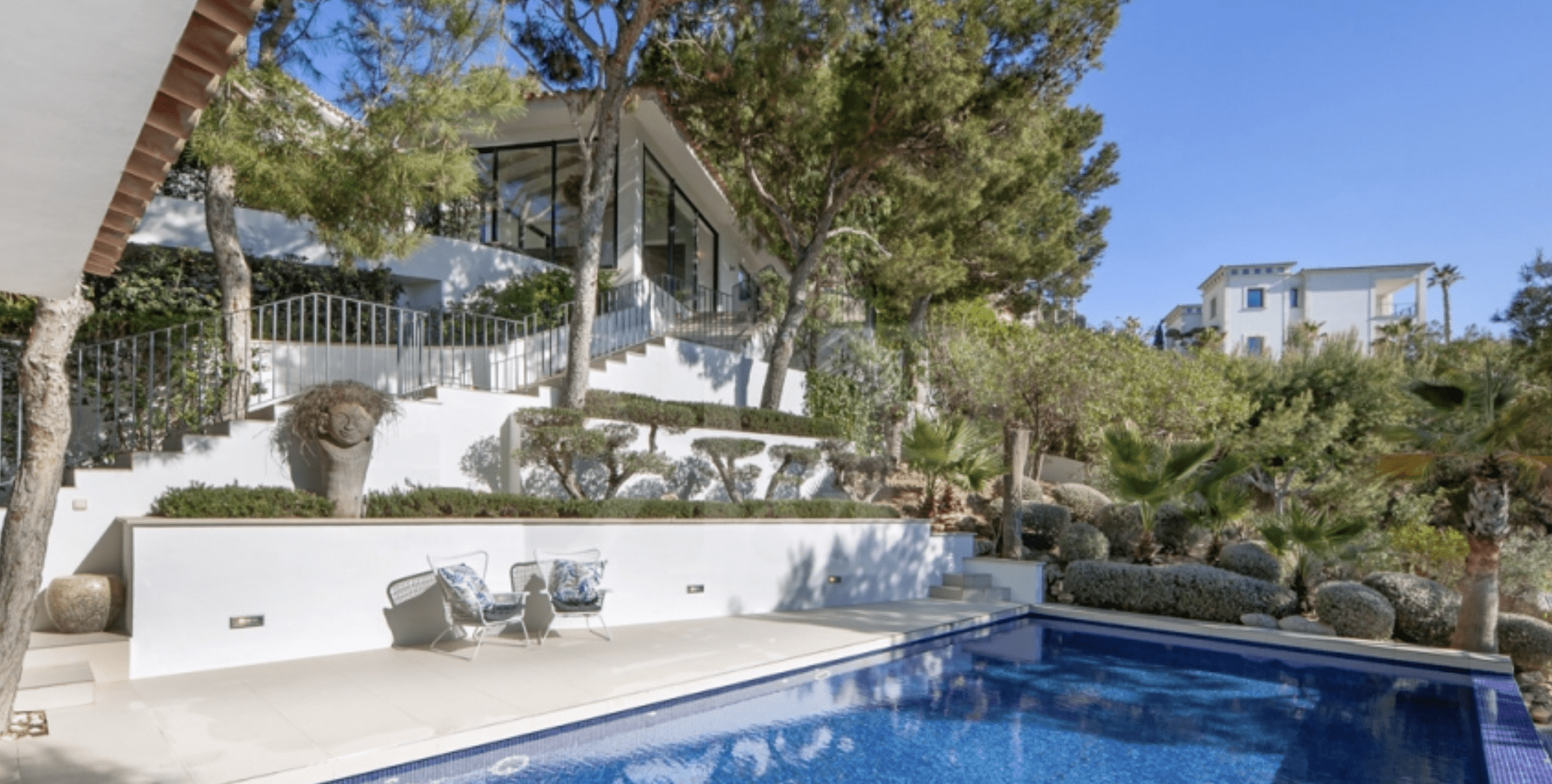 Beautiful 4 Bedroom villa with sea views and private pool - Cala Lamp