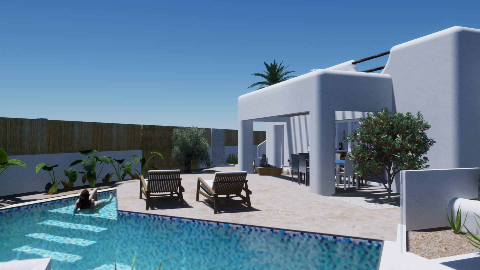 Ibiza Style villa à vendre à Polop