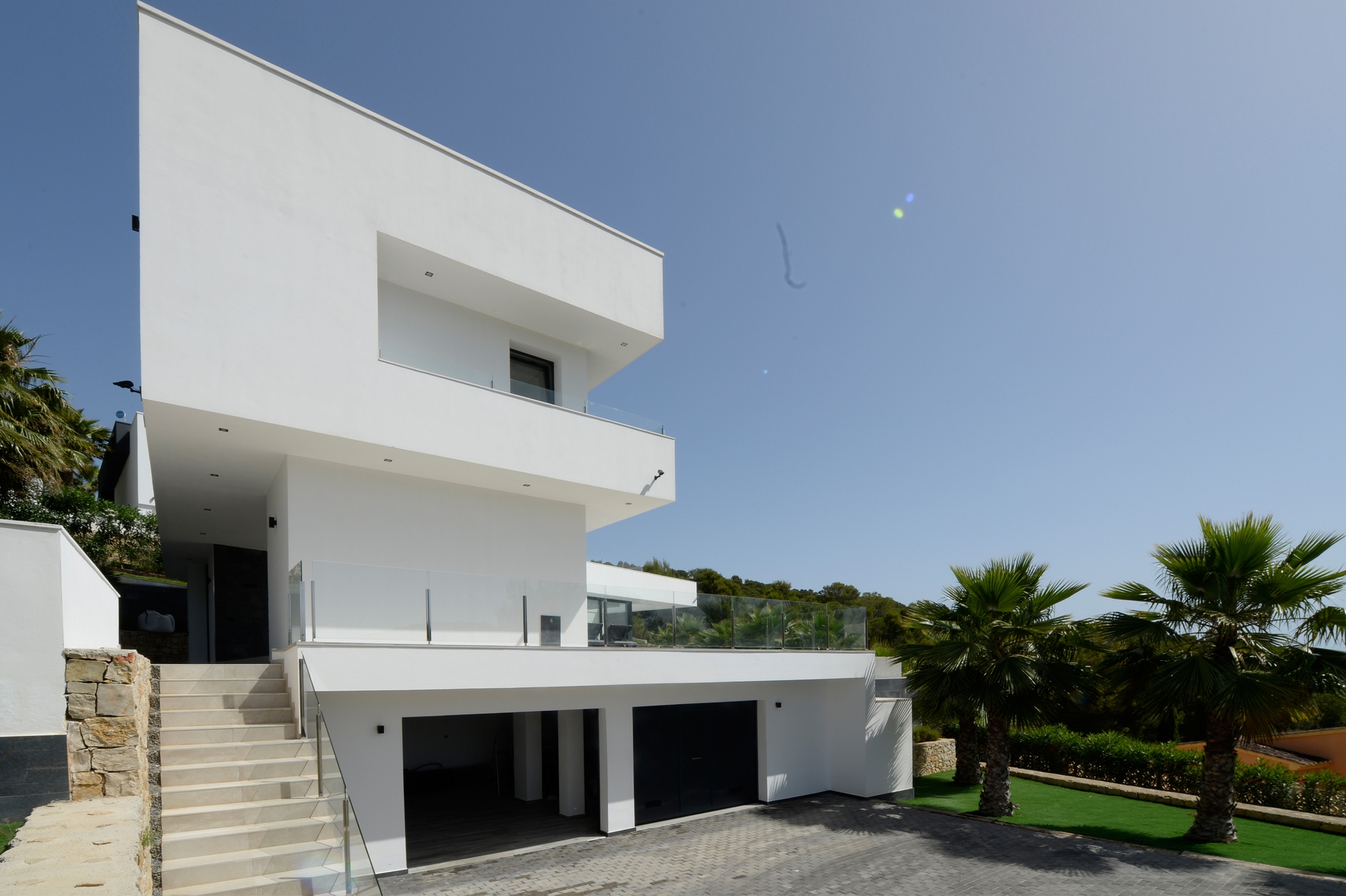 Nouvelle construction villa avec vue sur la mer à Javea