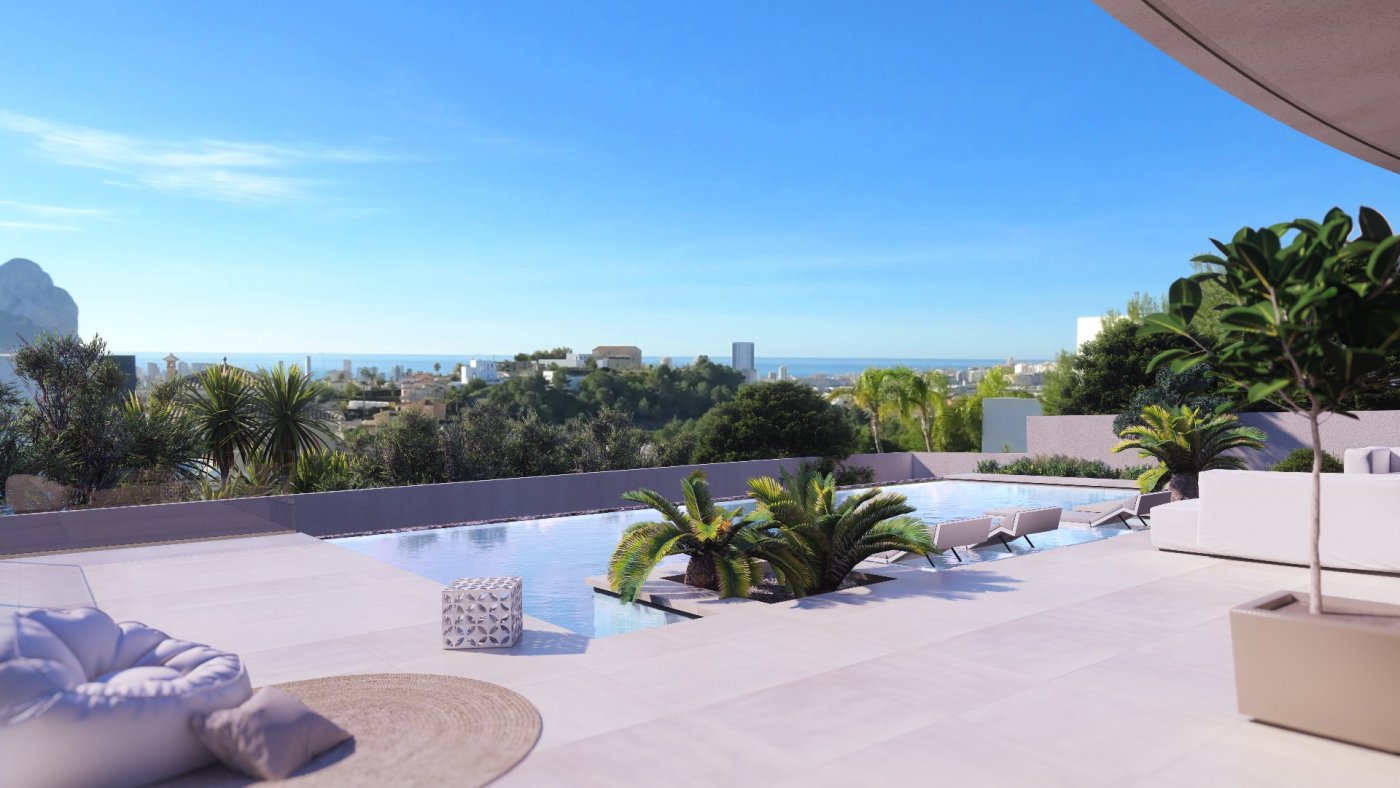 Schöne Villa mit Panoramablick zum Verkauf in Calpe
