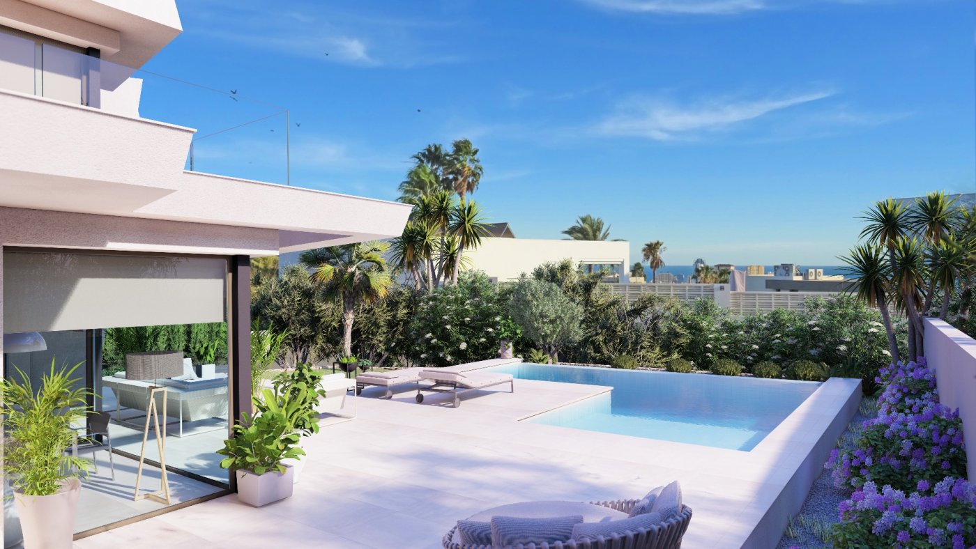 Schöne Villa mit Panoramablick auf das Meer zum Verkauf in Calpe