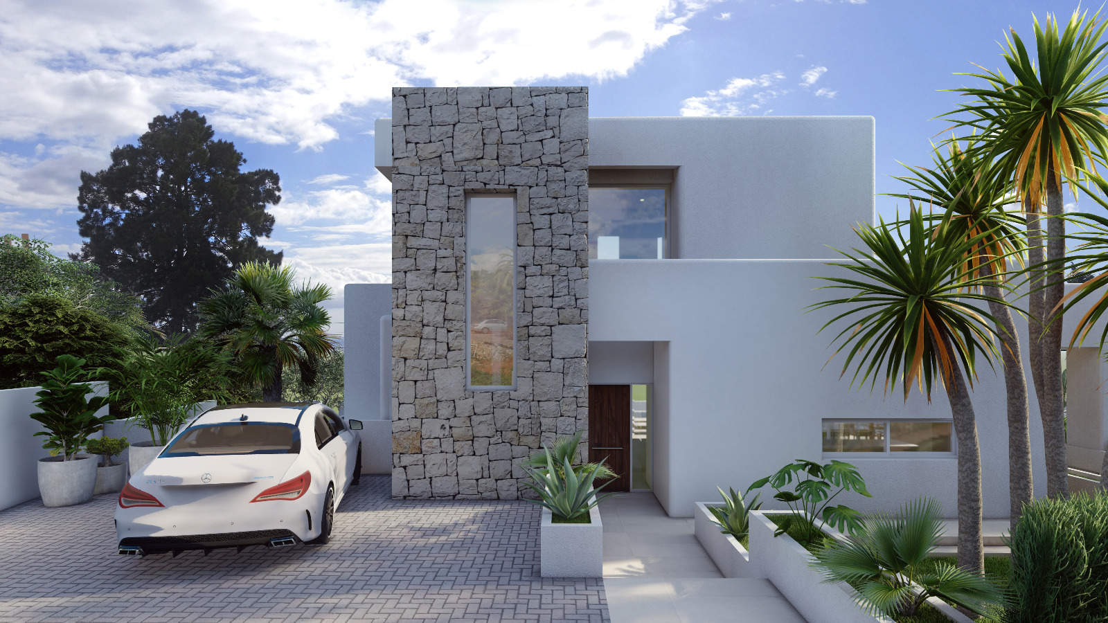 Fantastic Modern New Build Villa Sea Views Benissa Costa