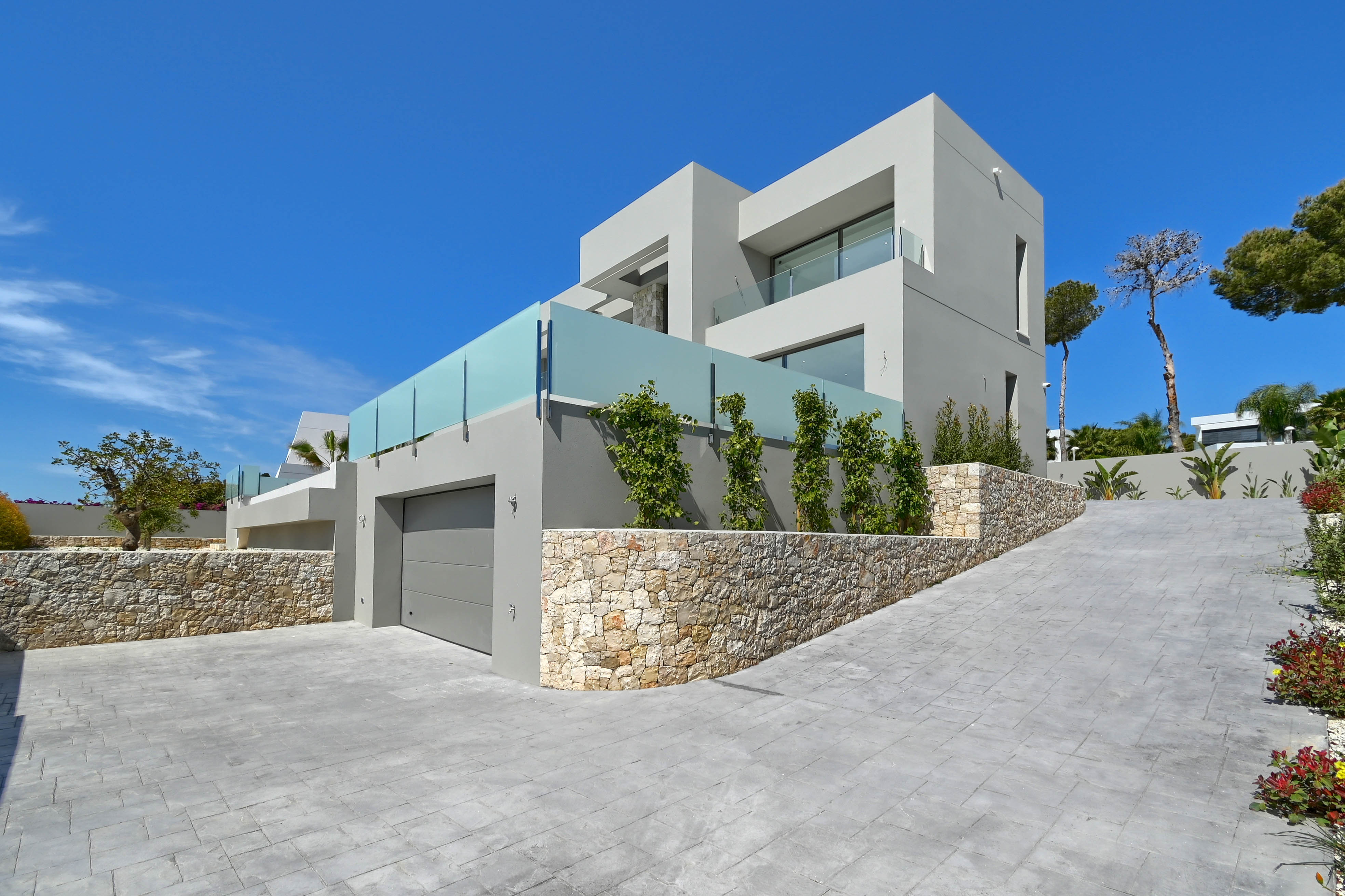 Einzigartige moderne Luxusvilla mit Meerblick Moraira