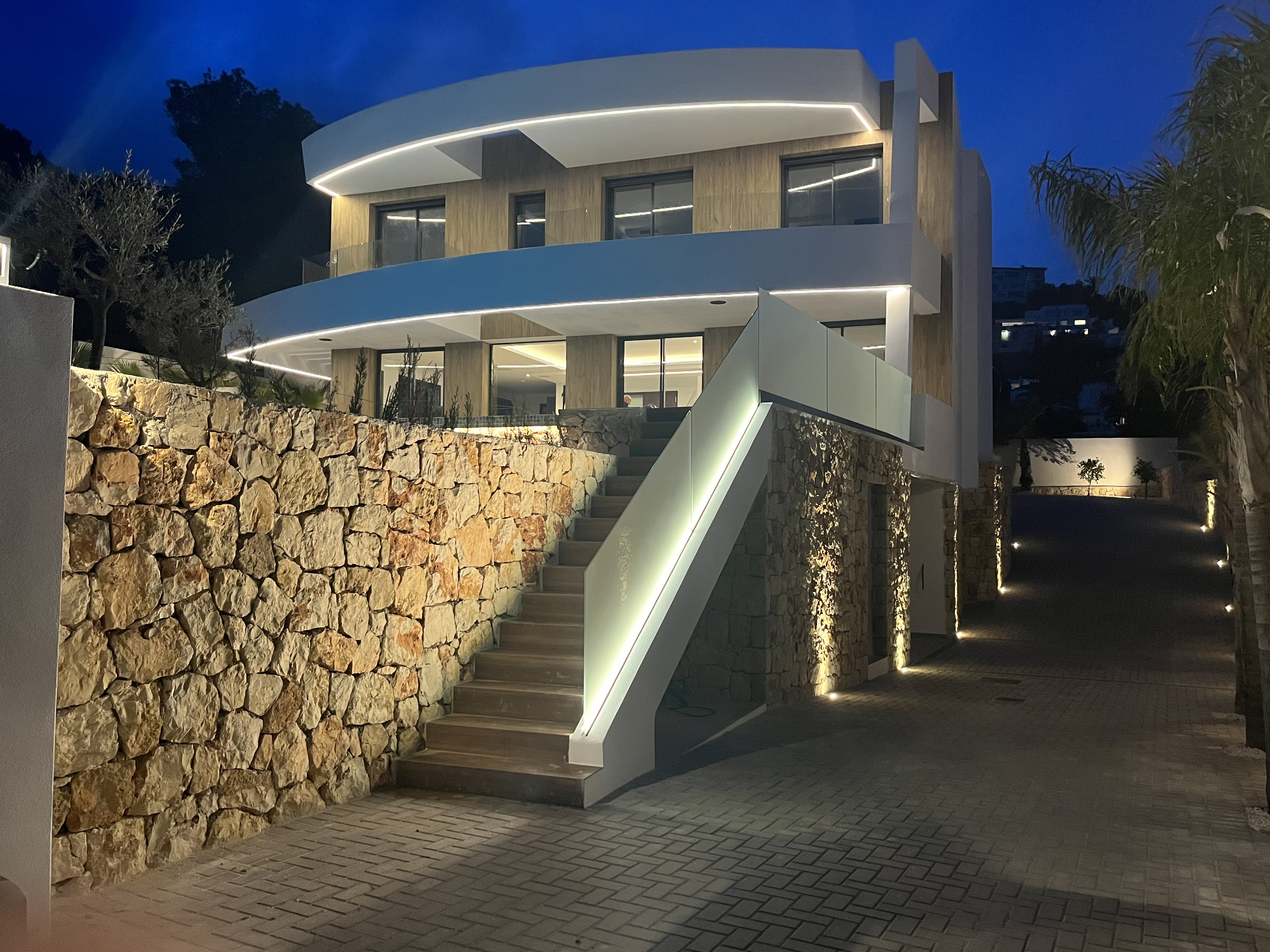 Incroyable nouvelle villa de construction avec vue sur la mer Moraira