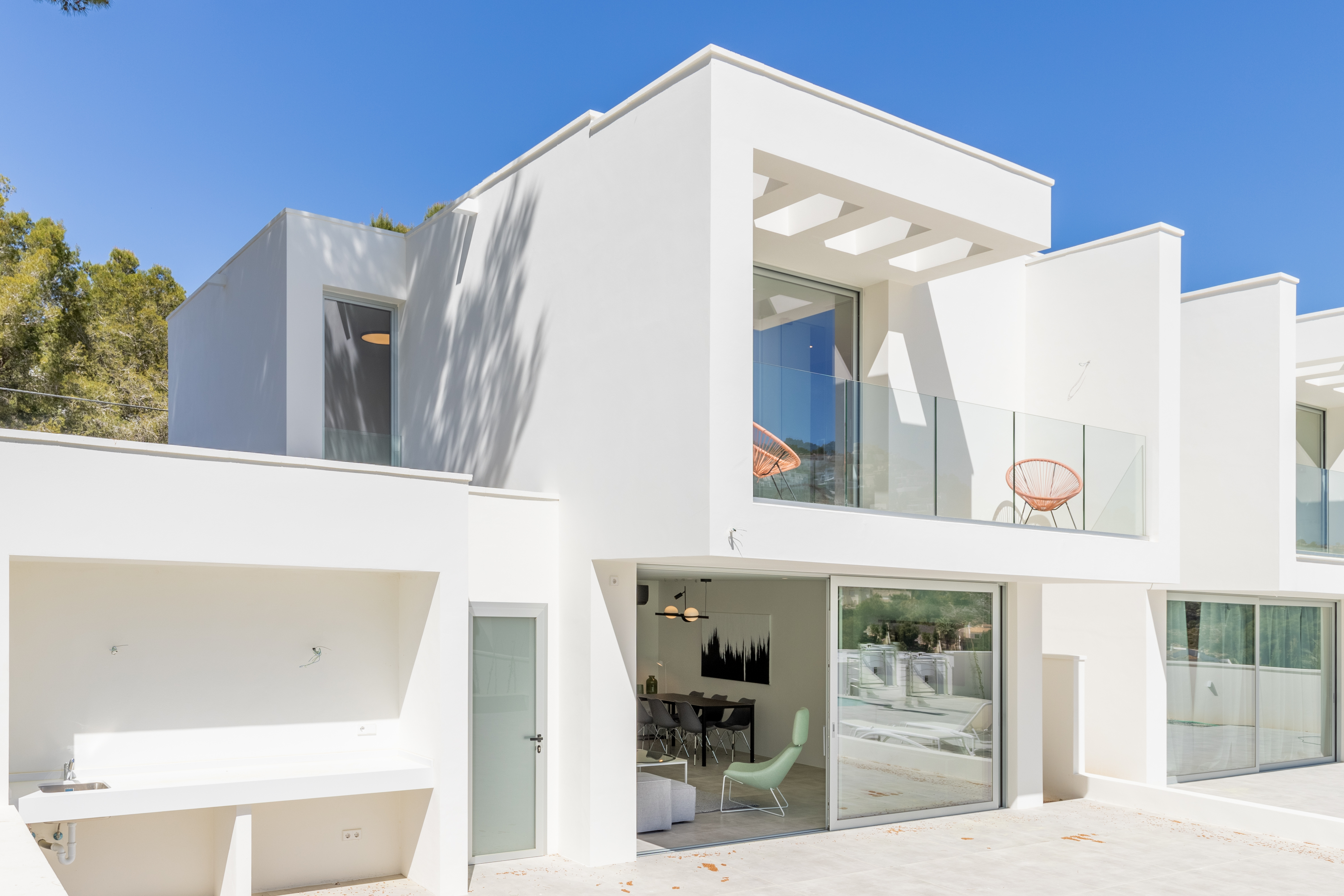 Nouvelle villa moderne semi-détachée El Portet Moraira