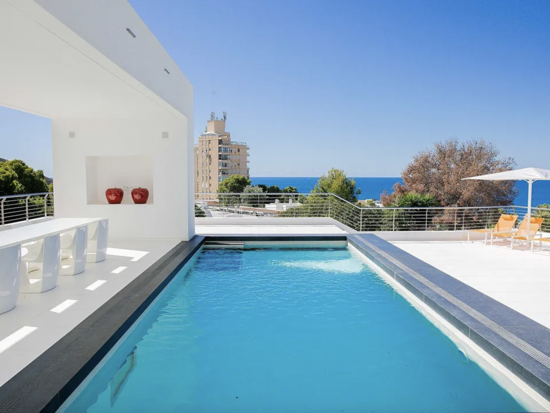 Moderne luxe villa in Moraira El Portet met uitzicht op zee