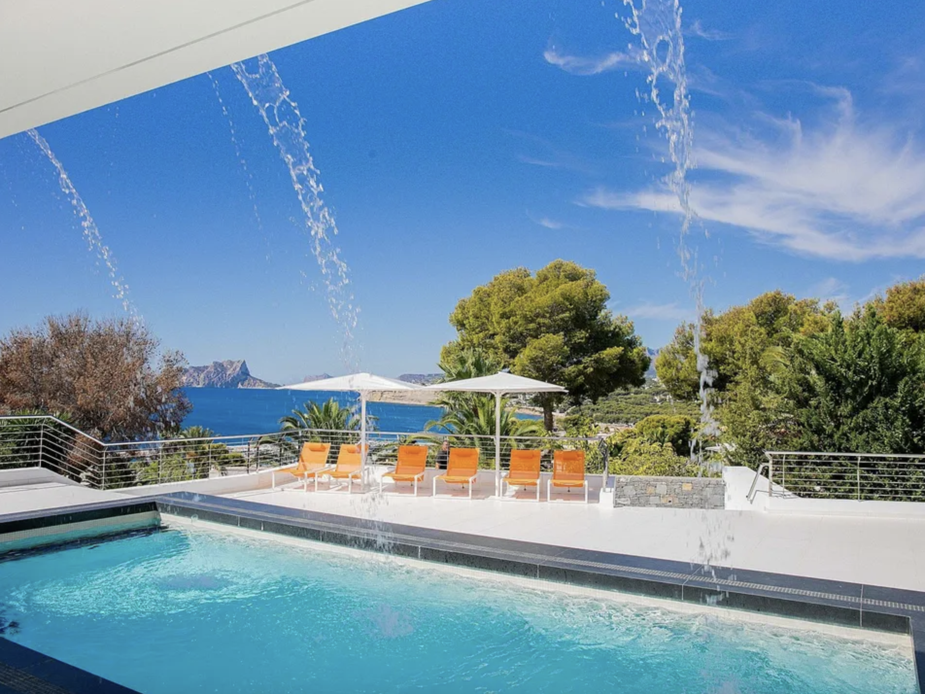 Moderne luxe villa in Moraira El Portet met uitzicht op zee